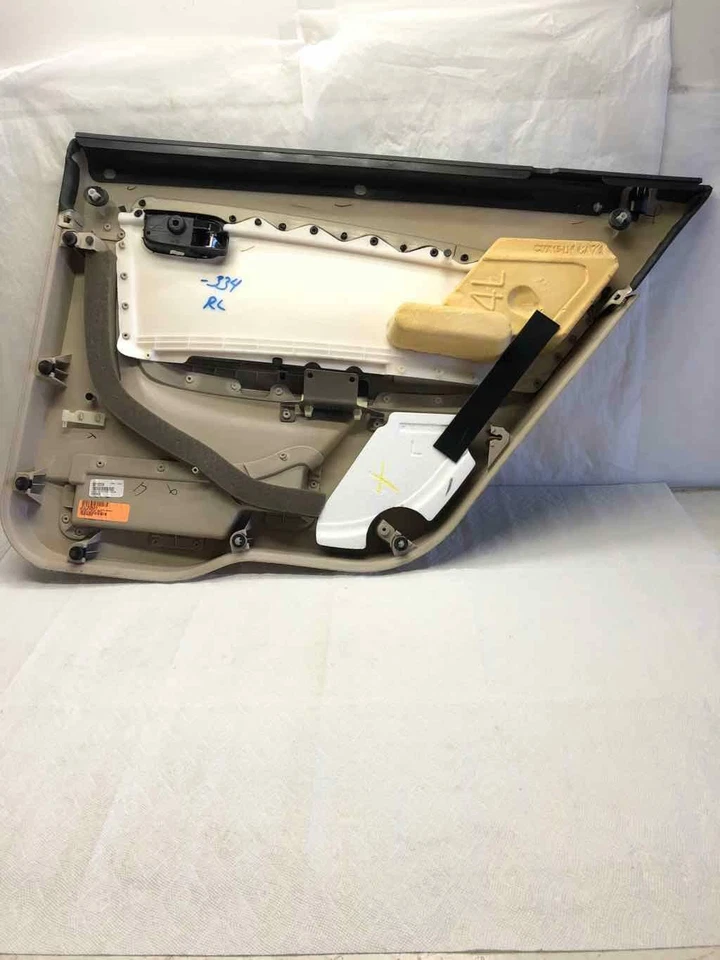 Panel de moldura de puerta interior trasera Saturn Aura 2007-2009 lado del conductor izquierdo LH G Foto 4 de 4