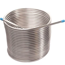 NY Brew Supply Jockey Box Coil 3/8-inch 50' Stainless Steel Tubing
