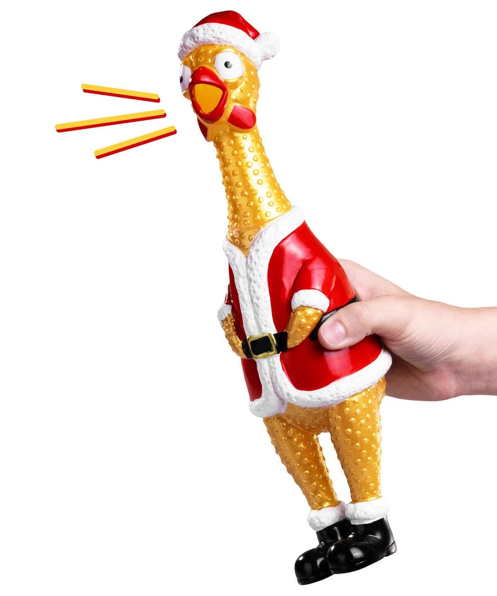 Santa Rubber Chicken | eBay