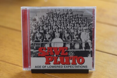 SAVE PLUTO ''AGE OF LOWERED EXPECTATIONS'' CD [NEW SEALED] OBSCURE [176]