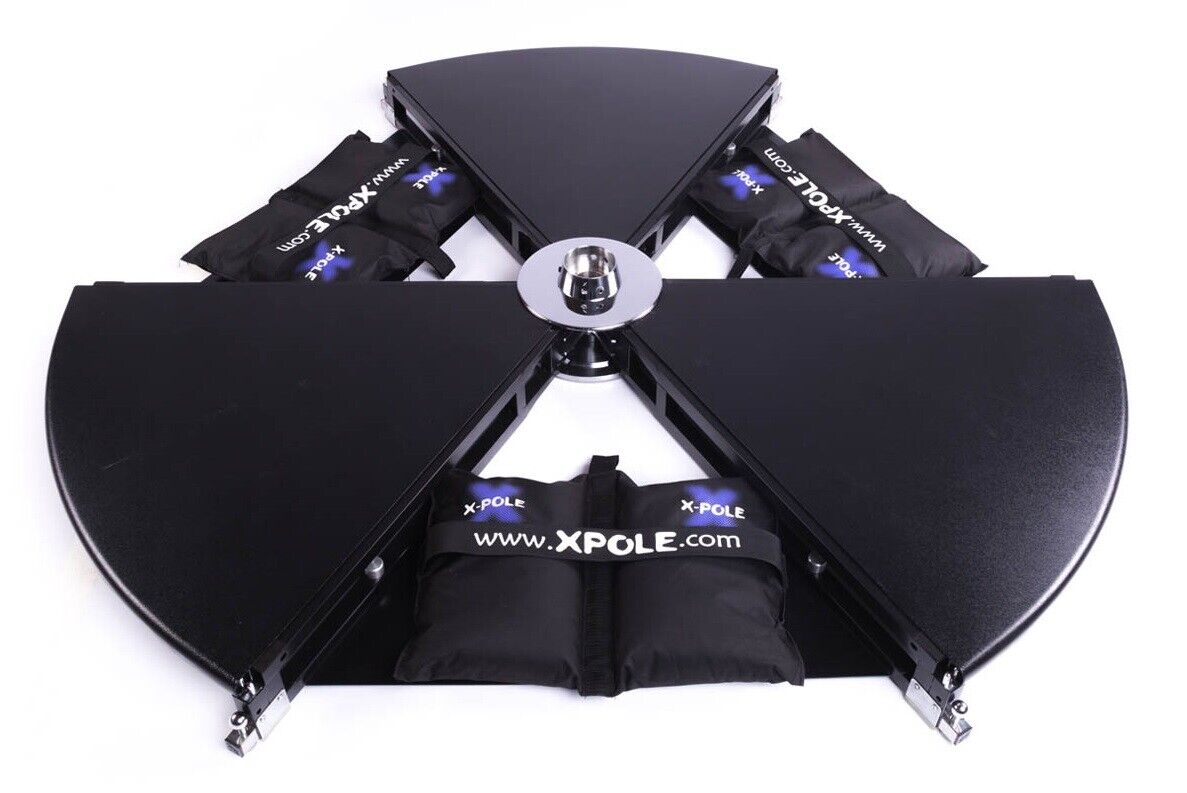 XPole X-STAGE Lite 40mm Brass Spinning Static Dance Exercise XPole X-STAGE Lite 40mm Brass Spinning Static Dance Exercise
