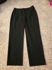 Evan Picone Black Dress Pants Stretch Size 6