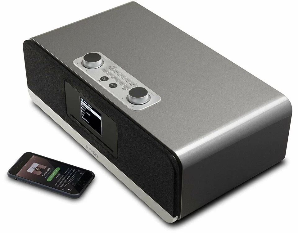 ROBERTS Stream 67 silver DAB+UKWWLAN Internetradio mit Mediastreaming und CD - Bild 2 von 3