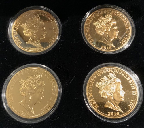 2016 Life & Times Queen Elizabeth II 90. Geburtstag Tristan Da Cunha £5 Münzen Set Echtheitszertifikat - Bild 7 von 10