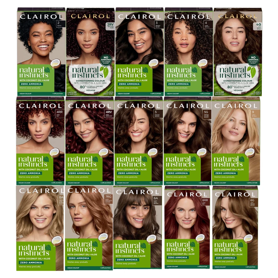Clairol Natural Instincts Semi-Permanent No Ammonia Hair Dye