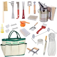 Beekeeping Supplies 22pcs Beekeeping Tools Kit Bee Keeping Suppliesall Tools Kit