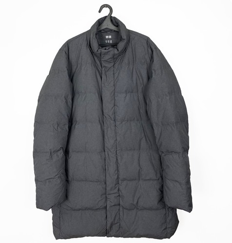 UNIQLO Down Puffer Long Gray Jacket