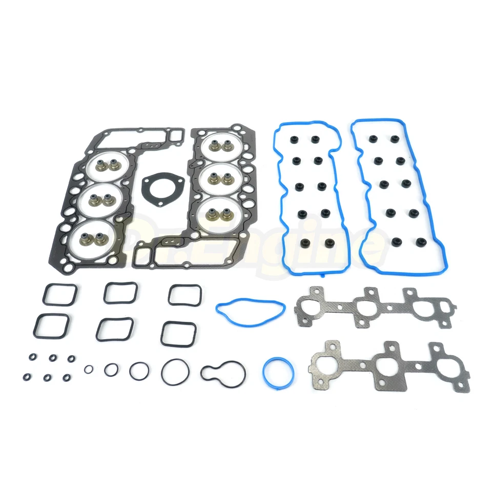 Head Gasket Set Timing Chain Kit Oil Pump for Dodge Dakota Durango Jeep Liberty - Image 3 of 4