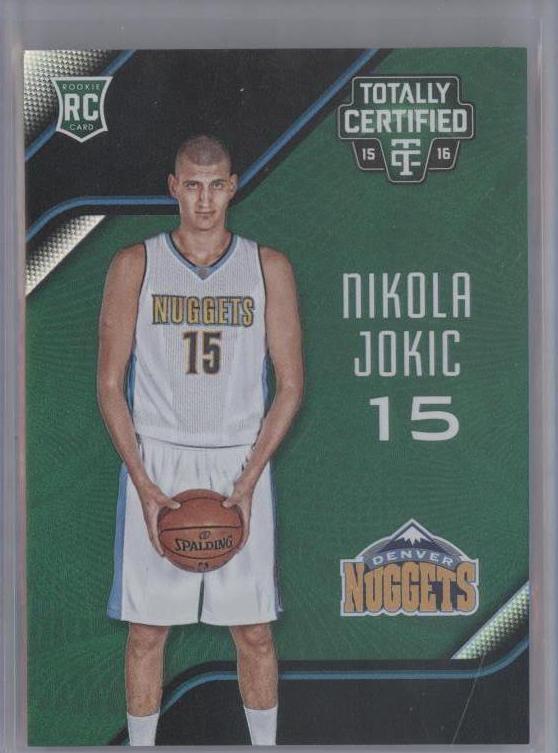 2015-16 Panini Totally Certified - Nikola Jokić #167 for sale | eBay