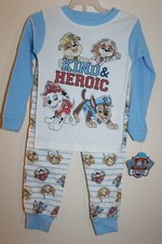 NWT Paw Patrol Toddler 2T Pajamas 2 piece PJ set Long sleeve top and Pants