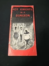 Hot knights in a Dungeon - Winter 1969 Rare HTF  Paperback 1st Printing 