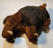 Dakin Co. 1975 Pillow Pets Buffalo Bison Plush Toy Stuffed Animal