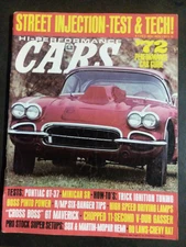 Hi-Performance Cars November 1971 Pontiac, Pinto, Chevy, Mustang, Dodge