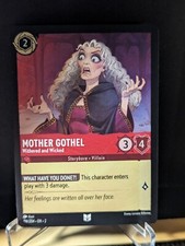 Disney Lorcana: Rise of the Floodborn Mother Gothel- 116/204 Uncommon - NON Foil