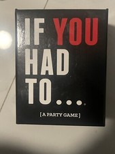 If You Had To A Party Game Adult Party Card Game by Drunk Stoned or Stupid