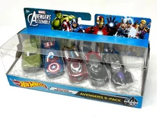 Hot Wheels Marvel Avengers Assemble Avengers 5-Pack ** Damaged packaging **