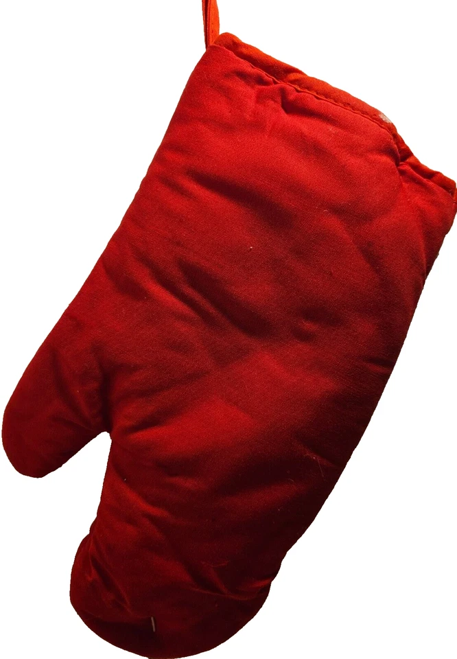 Christmas Baking Oven Mitt / Christmas Time/ Two Vintage  Pot Holders - Image 2 of 4