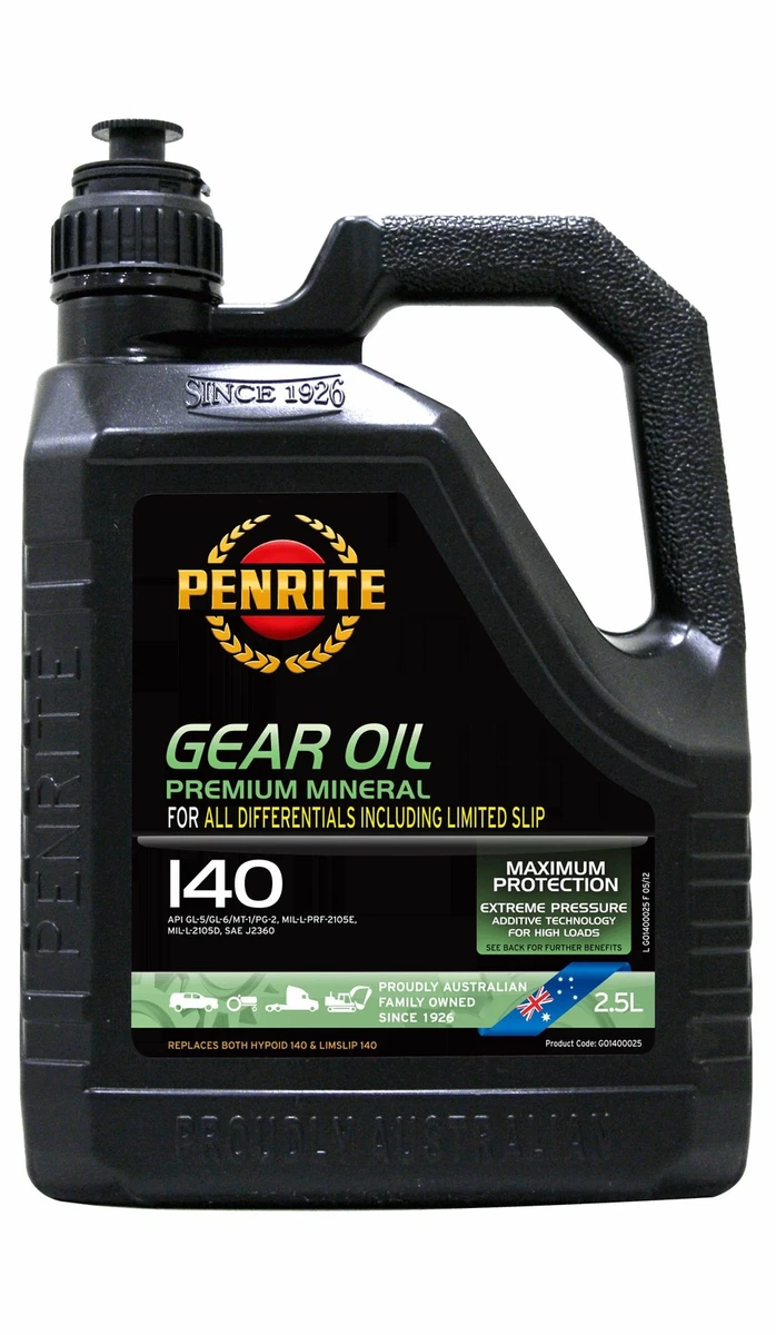 StaLube API/GL4 MultiPurpose Gear Oil SAE 140 Gal, 44 OFF
