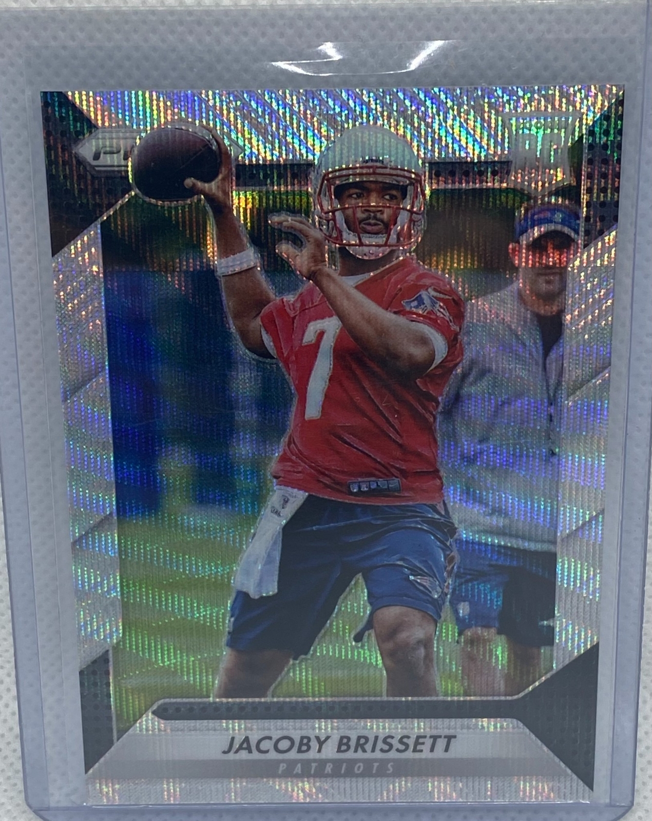 JACOBY BRISSETT 2016 PANINI PRIZM BLUE WAVE PRIZMS RC #D 63/149