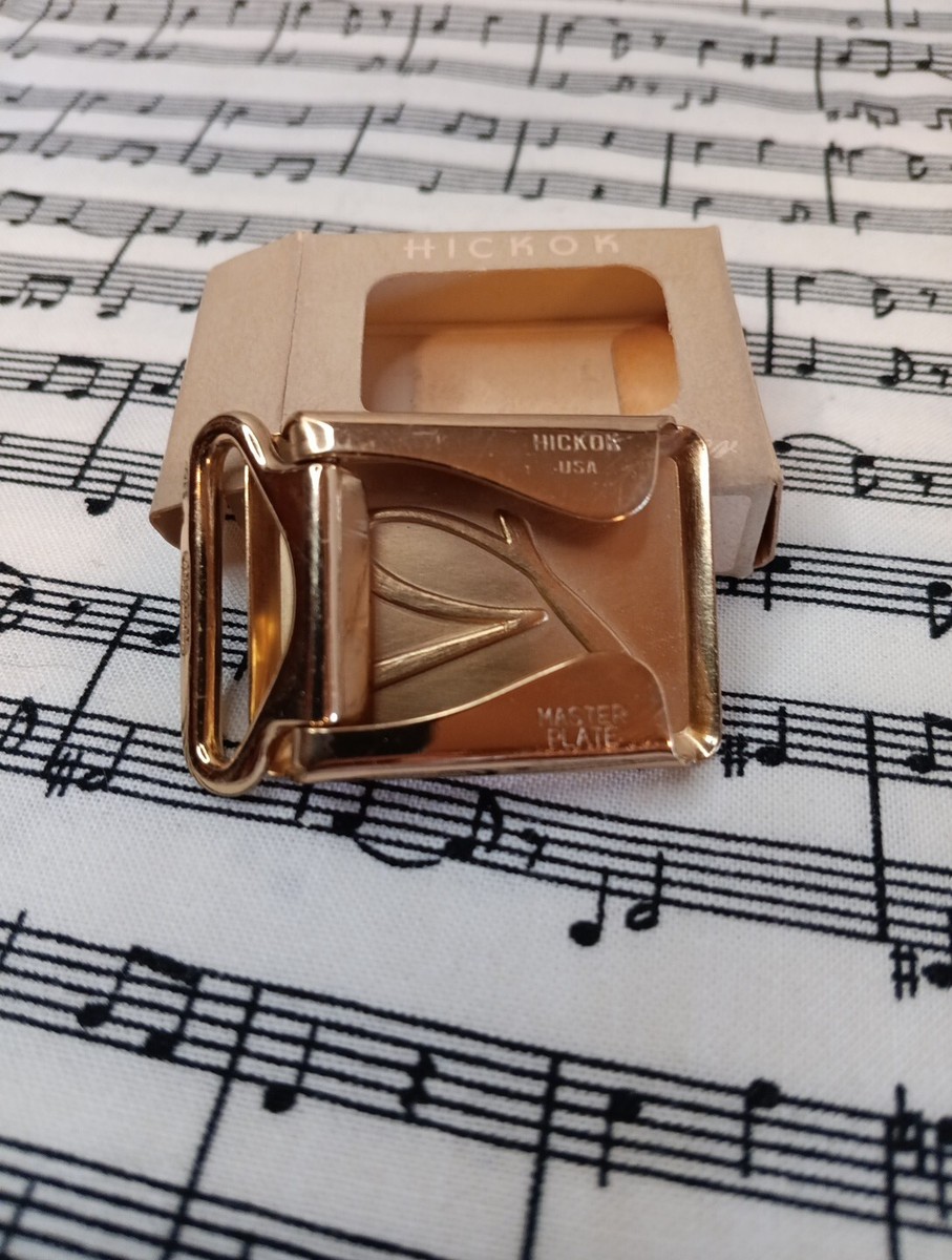Vintage Hickok Belt Buckle With Initial R With Original Box