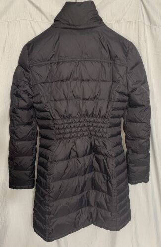 Michael Michael Kors Jacket Black Puffy With Gold Accents, zipper, full length - Picture 2 of 10