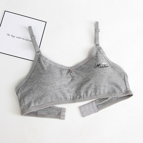 Youth Teenage Girls Training Bra Wirefree Soft Cotton Padded Bra Underwear USA - Picture 9 of 18