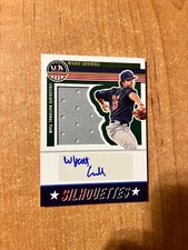 2023 Panini Stars & Stripes - Wyatt Crowell - Silhouettes Relic Auto #d /200