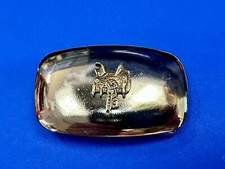 Beautiful Two Tone Horse Saddle On Reflective Western Belt Buckle