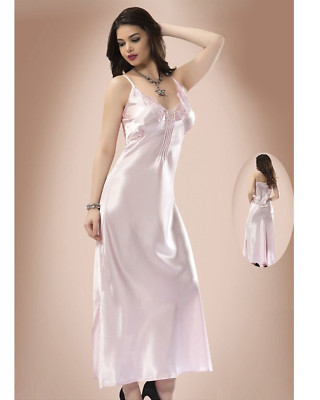 pink satin nightdress