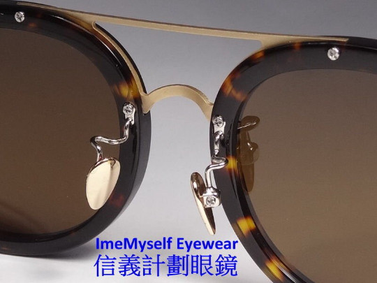 WT round pilot pure titanium frames sunglasses no… - image 11