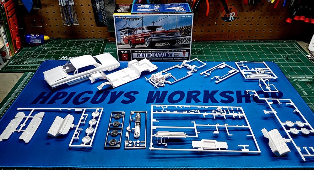 NEW 1/25 Scale Model Kit 1962 Pontiac Catalina Super Stock 3