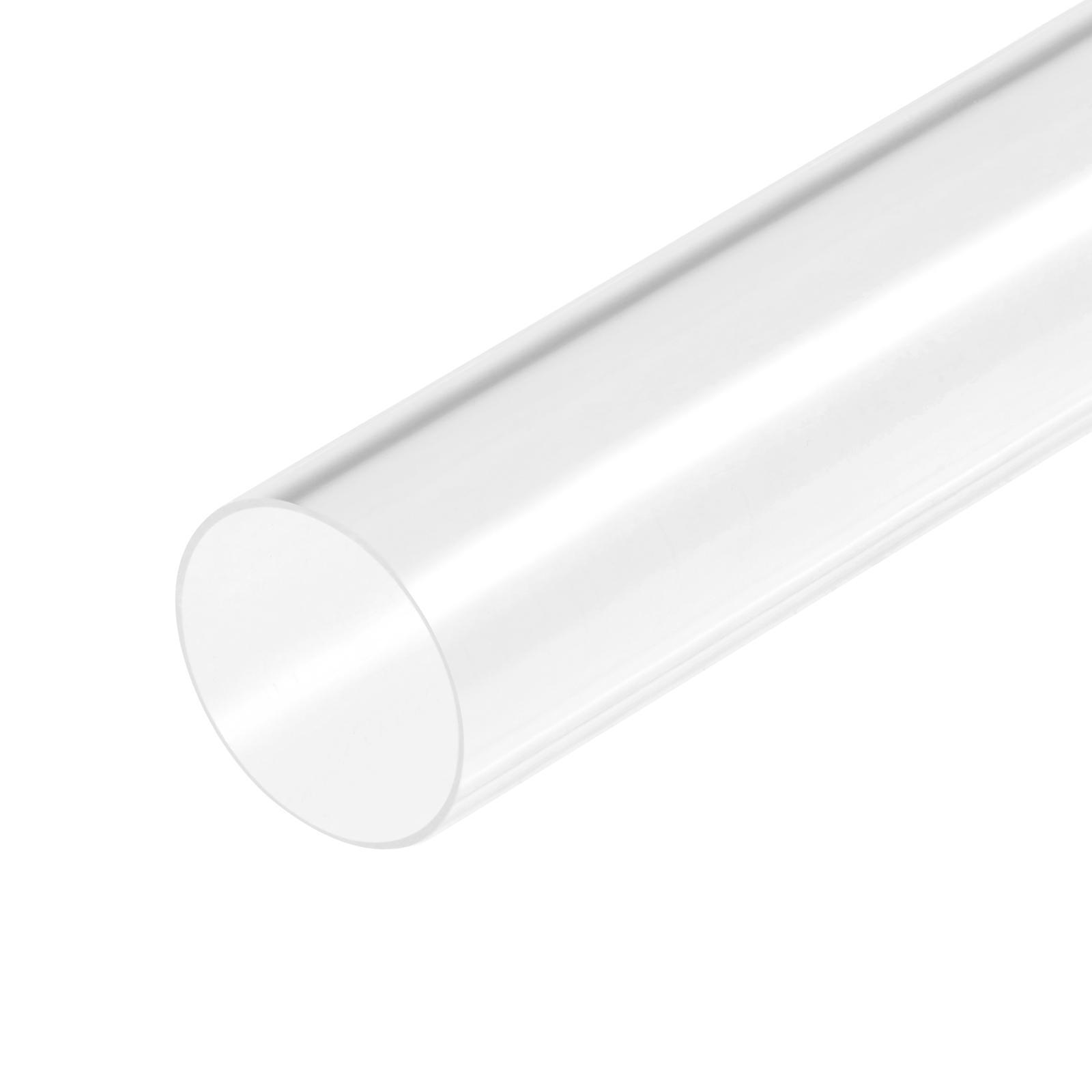 Acrylic Pipe Clear Round Tube 84mm ID 90mm OD 18" for Lamps and Lanterns eBay