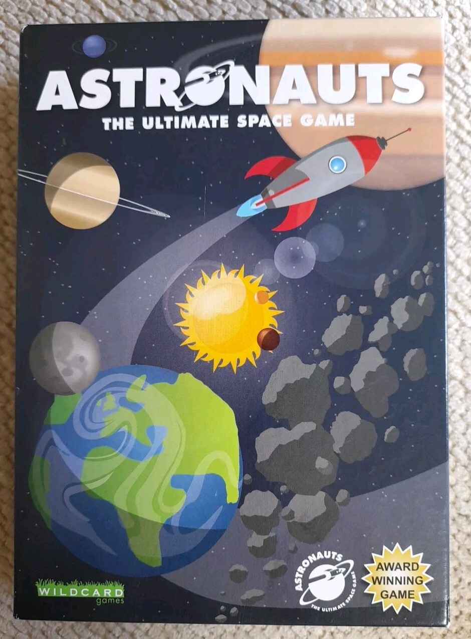 Astronauts The Award Winning Ultimate Space Card Game Complete Good