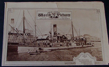 1/27/1918 - NEW YORK WORLD PICTURES - SPANISH GUNBOAT "CATALONIA" -  COVER - Vg