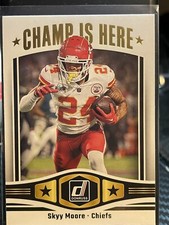 2023 Panini Donruss Skyy Moore Champ Is Here Insert CIH-3
