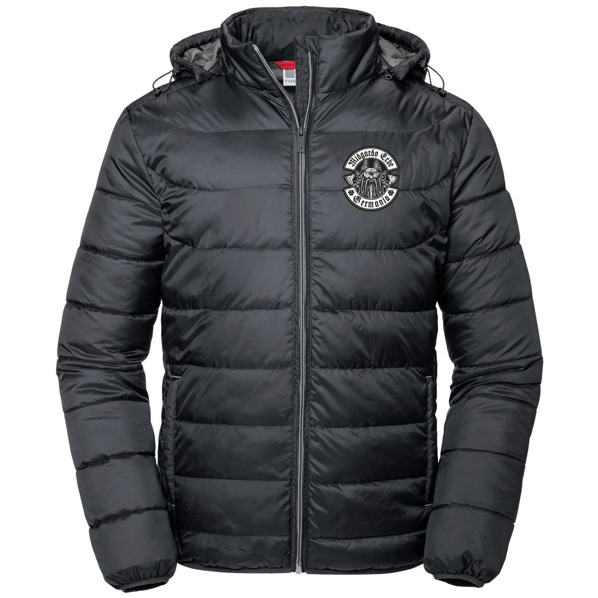 Herren Winterjacke mit abnehmbarer Kapuze Midgards Erbe Germania