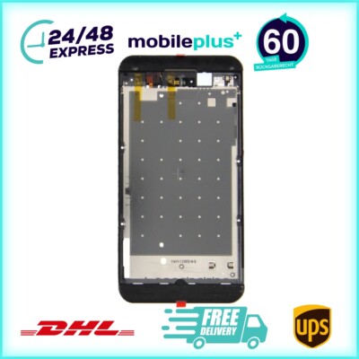 BlackBerry Z10 STL100-1 Front Cover Schwarz Rahmen