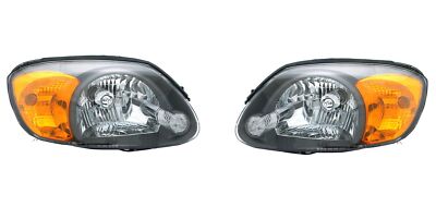 Left & Right Side Headlights Fits Hyundai Accent 2003-2006