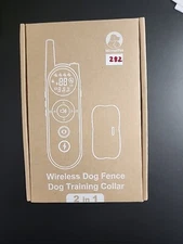 MIMOFPET Wireless Dog Fence System with Training Remote - Up to 3500ft Adjust 