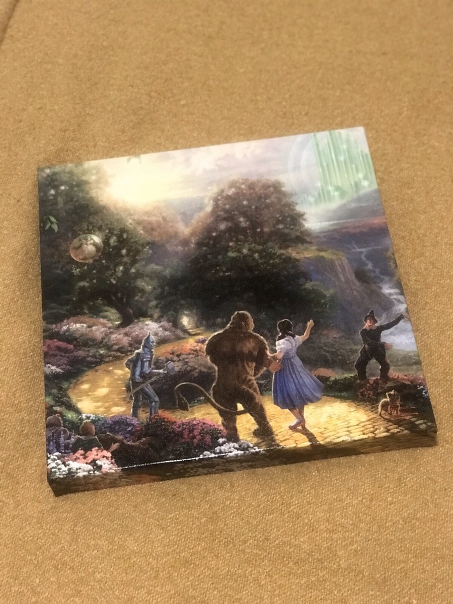 Thomas Kinkade Dorthy Discovers The Emerald City 14x14