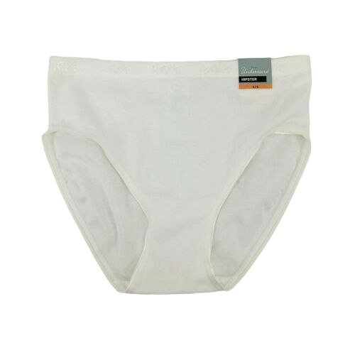 Underscore White Cotton Hipster Panty Womens Small - Picture 1 of 5