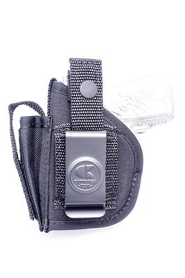 Sig Sauer P938 w/ laser | OWB Outside Pants Holster w/ Mag Pouch. MADE IN USA