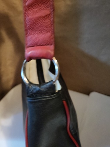 Dale Earnhardt Jr Purse Wilson's Very Nice Black ,White, Red, Zip Photos Descrip - Picture 7 of 13