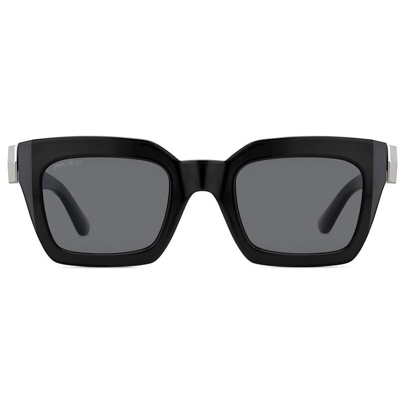 NEW JIMMY CHOO Maika 50MM Square Sunglasses Amazon.com: JIMMY CHOO Rectangular Maika Sunglasses 807IR  main image 2