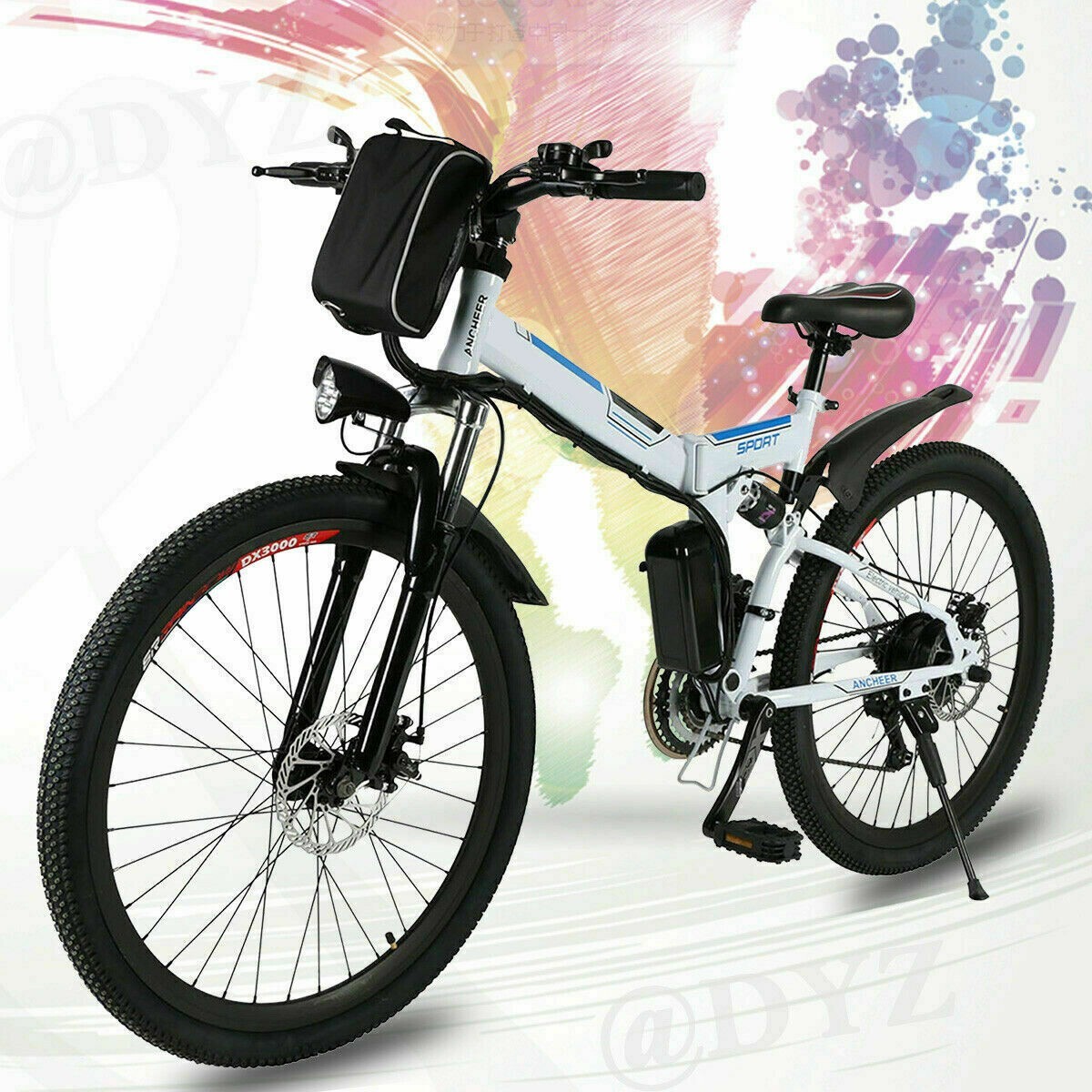 500W Folding Electric Bike 26