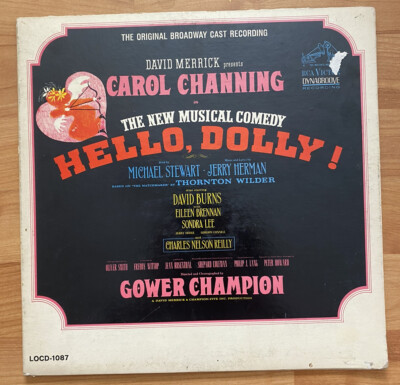 CAROL CHANNING HELLO, DOLLY! LOCD-1087 LP VINYL RECORD Vintage Musical Broadway