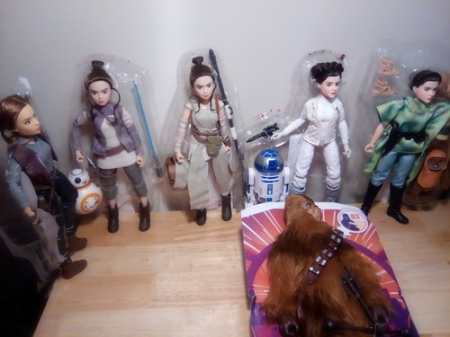 Hasbro Star Wars Forces of Destiny 11" CHEWBACCA ,REY ,LEIA ,JYN ,R2-D2 ,EWOK - Picture 4 of 4