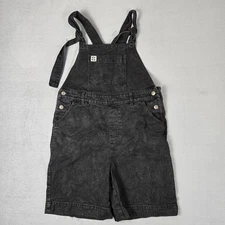 Lucy & Yak Overalls Womens 4R Romper Denim Shorts Organic Cotton Retro