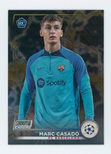 2022-23 Marc Casado Topps Stadium Club Chrome Black/Gold Rookie Card 24/35. rookie card picture