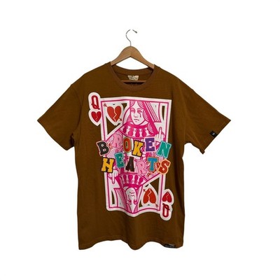 Watson Broken Hearts T-Shirt Mens 2XL Graphic Queen Of Hearts Streetwear NWT